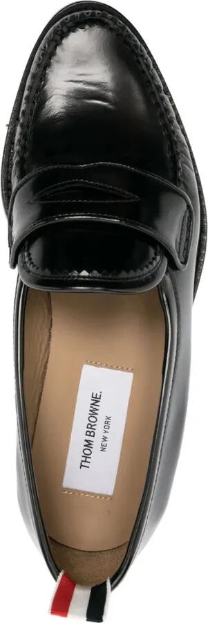 RWB-tab leather penny loafers - Image 4