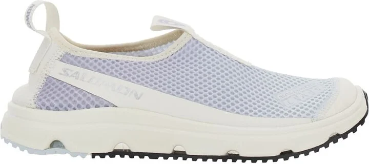 'rx Moc 3.0' Light Blue Sneakers With Mesh Design And Printed Logo On The Front And Side In Fabric Unisex