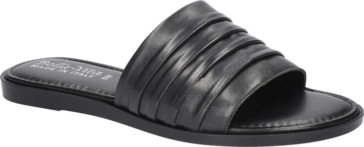 Black Italian Leather