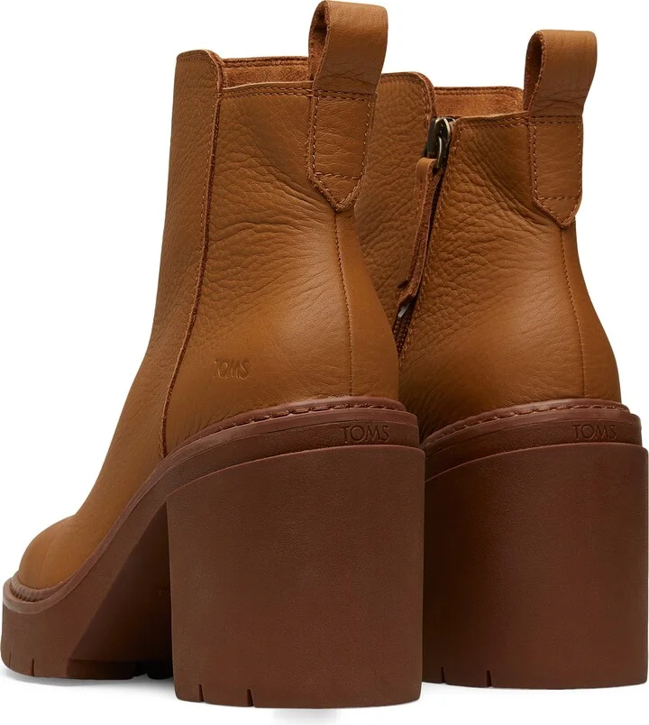 Rya Leather Bootie - Image 2
