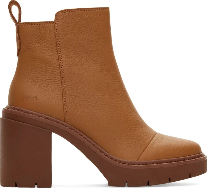 Rya Leather Bootie - Image 3