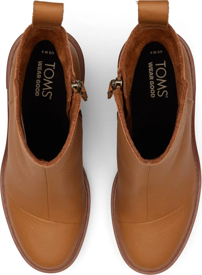 Rya Leather Bootie - Image 4