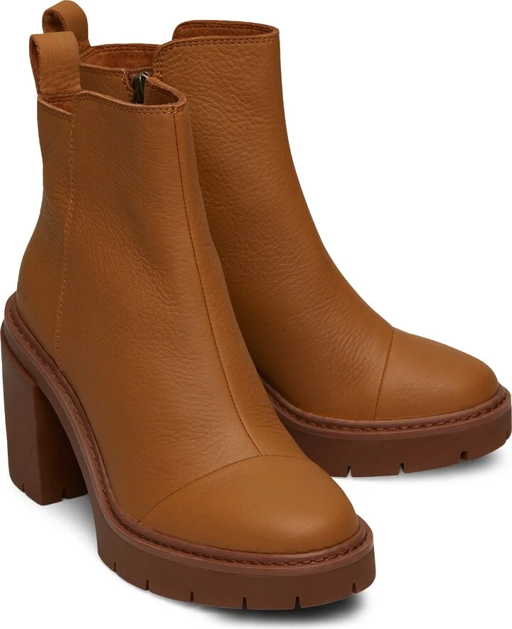 Rya Leather Bootie - Image 6