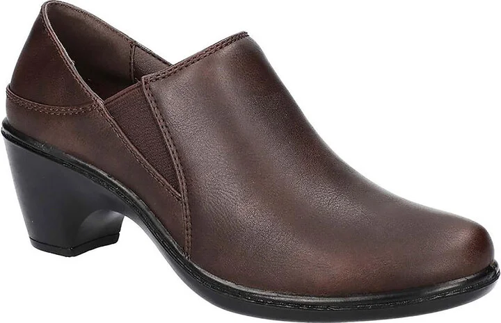 Ryalee Womens Faux Leather Round Toe Booties