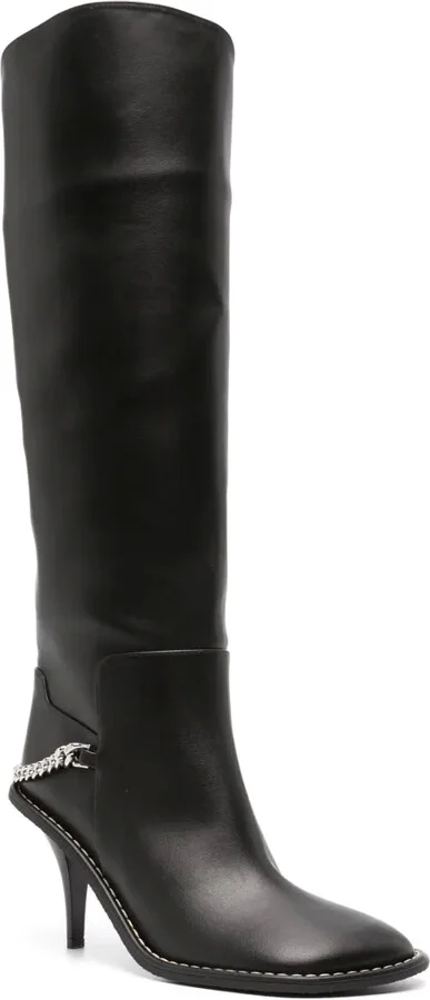 Ryder 110mm faux-leather knee-high boots - Image 2