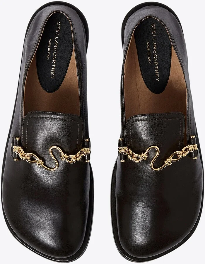 Ryder Chain Embellished Loafers - Image 3