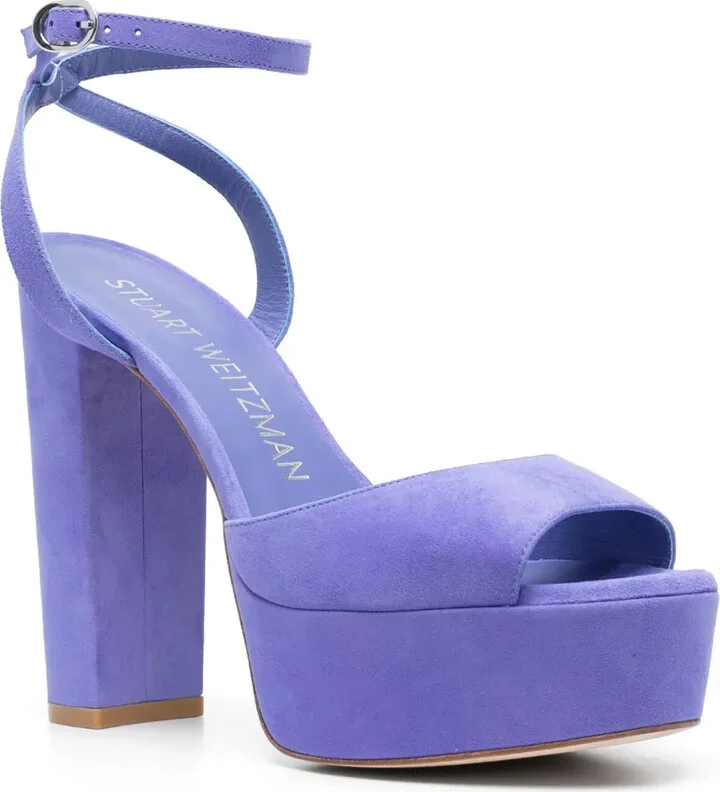 Ryder II 125mm suede platform sandals - Image 2