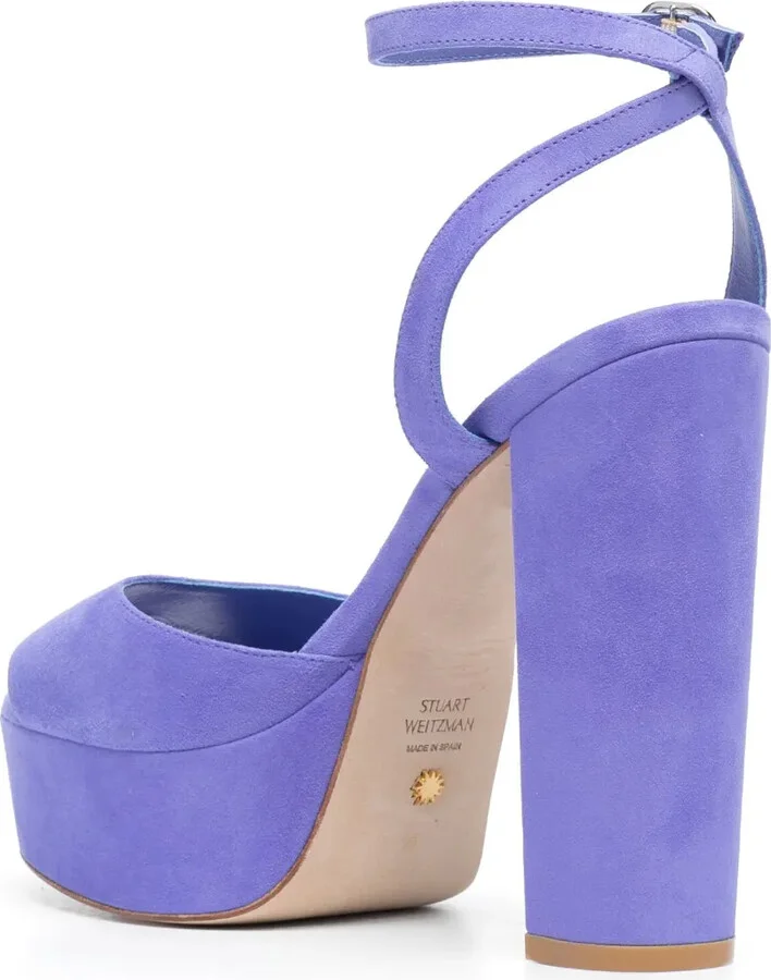 Ryder II 125mm suede platform sandals - Image 3