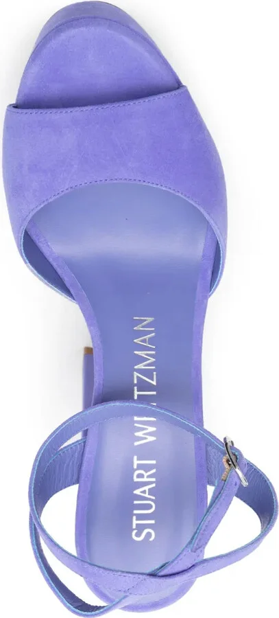 Ryder II 125mm suede platform sandals - Image 4