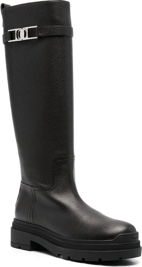 Ryder knee-length leather boots - Image 2