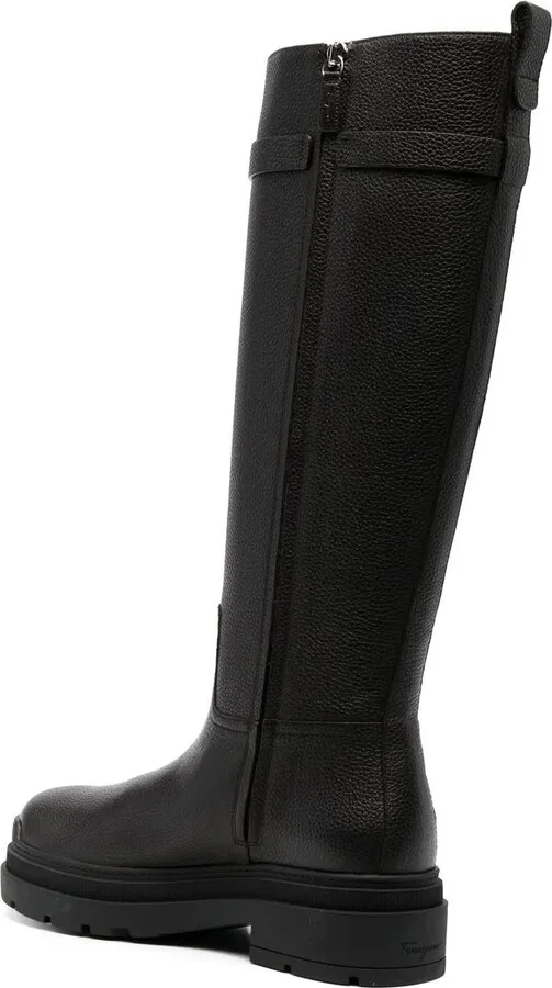 Ryder knee-length leather boots - Image 3