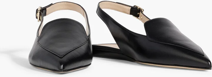 Ryder leather slingback point-toe flats - Image 2