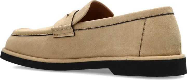 Ryder penny-strap suede loafers - Image 3