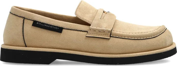 Ryder penny-strap suede loafers