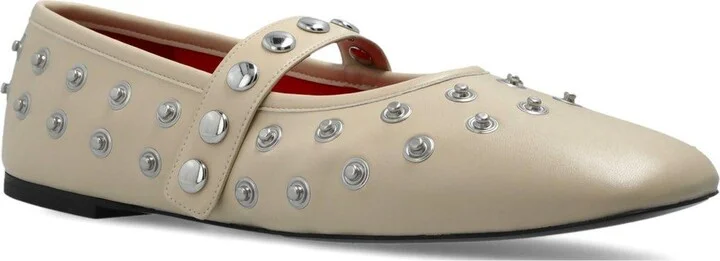 Ryder Stud Embellished Ballet Flats - Image 2