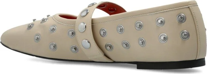 Ryder Stud Embellished Ballet Flats - Image 3