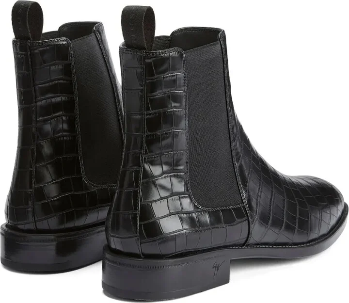 Ryim crocodile-effect boots - Image 3