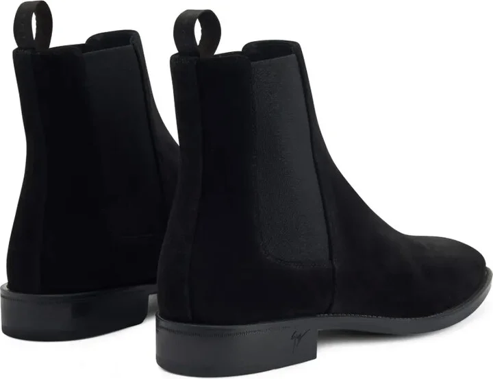 Ryim elasticated-panel velvet boots - Image 3