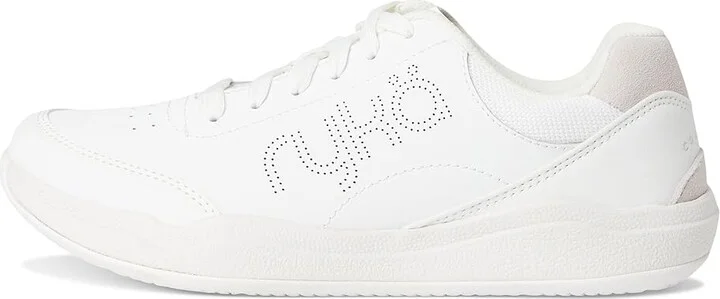 Ryka Courtside Women's Shoes White : 9.5 B - Medium, Leather - Image 6