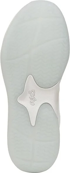 Ryka Courtside Women's Shoes White : 9.5 D - Wide, Leather - Image 3