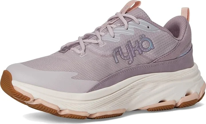 Ryka Devoted RS Walking Shoe Women's Shoes Purple Fog Mesh Fabric : 12 D - Wide, Textile - Image 5