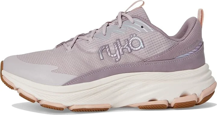 Ryka Devoted RS Walking Shoe Women's Shoes Purple Fog Mesh Fabric : 12 D - Wide, Textile - Image 6