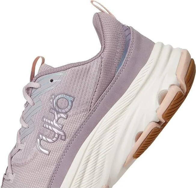 Ryka Devoted RS Walking Shoe Women's Shoes Purple Fog Mesh Fabric : 12 D - Wide, Textile - Image 7