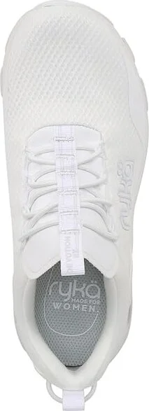 Ryka Devotion EZ Women's Shoes White : 6 D - Wide, Synthetic/Textile - Image 2