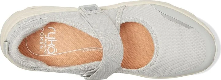 Ryka Devotion Max Mj Walking Shoes Women's Shoes Silver Mesh Fabric : 7.5 B - Medium, Synthetic - Image 2