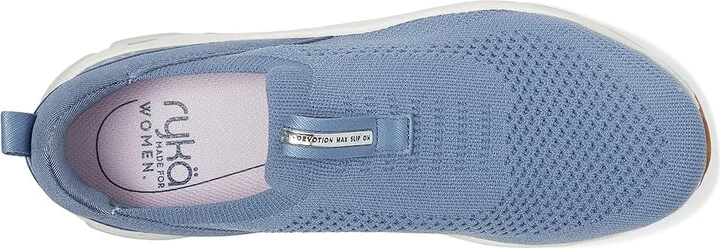 Ryka Devotion Max Slip-On Women's Shoes Flint Stone Blue : 6 D - Wide, Synthetic - Image 2