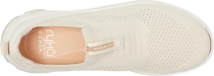 Ryka Devotion Max Slip-On Women's Shoes Tapioca Beige : 5 B - Medium, Synthetic - Image 2