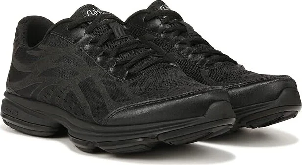 Ryka Devotion Plus 3 Women's Walking Shoes Black/Black : 9.5 W, Textile