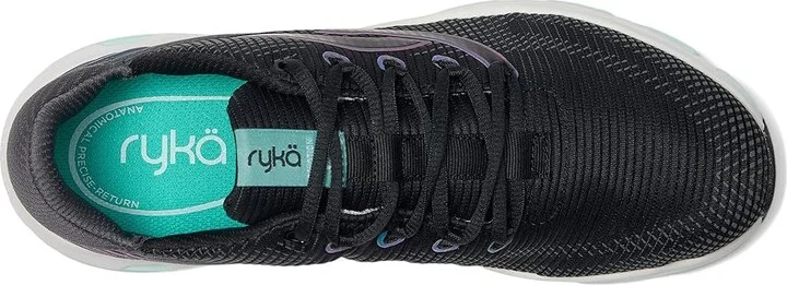 Ryka Devotion X 2 Walking Sneakers Women's Walking Shoes Black : 12 D - Wide, Textile - Image 2