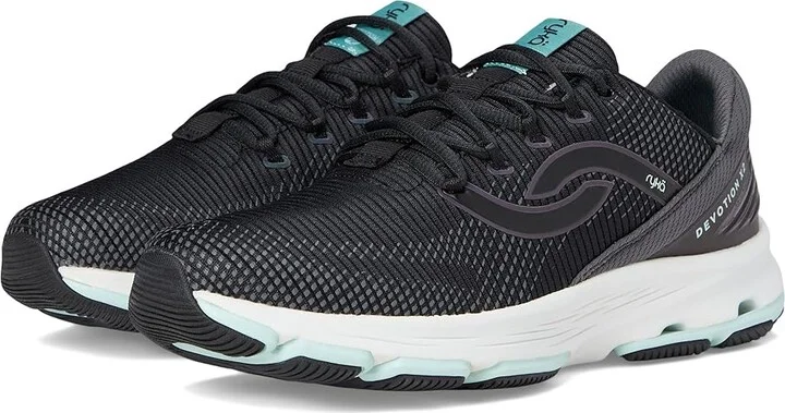 Ryka Devotion X 2 Walking Sneakers Women's Walking Shoes Black : 12 D - Wide, Textile