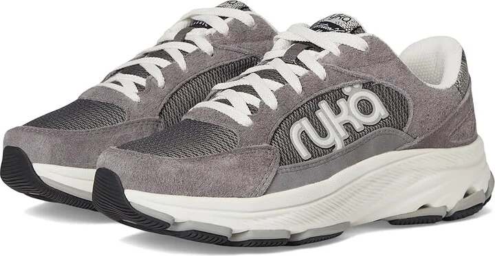 Ryka Devotion X Max Classic Walking Shoe Women's Shoes Sky Grey Fabric : 7.5 B - Medium, Leather/Synthetic/Textile