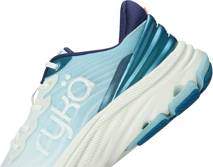 Ryka Devotion X Max Plus Walking Shoes Women's Shoes Icicle Green Mesh Fabric : 7.5 D - Wide, Rubber/Synthetic - Image 7
