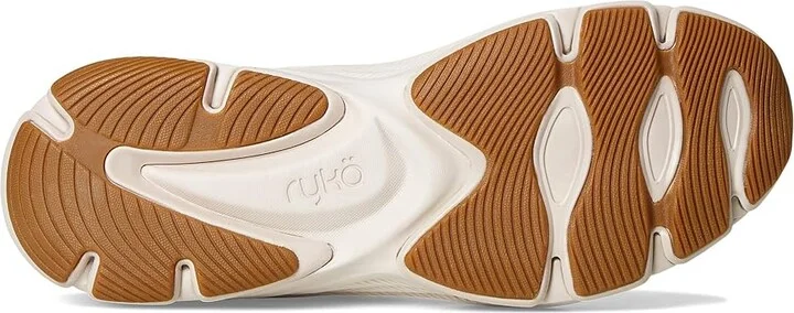 Ryka Devotion X Max Plus Walking Shoes Women's Shoes White Alyssum Fabric : 10 D - Wide, Rubber/Synthetic - Image 3
