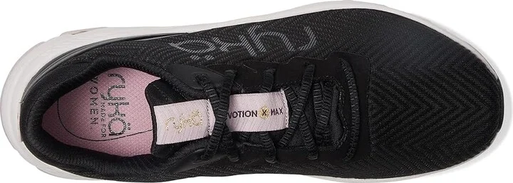 Ryka Devotion X Max RS Walking Shoe Women's Shoes Black Mesh Fabric : 8.5 D - Wide, Synthetic - Image 2