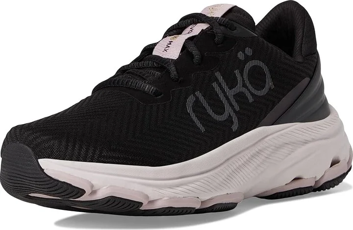 Ryka Devotion X Max RS Walking Shoe Women's Shoes Black Mesh Fabric : 8.5 D - Wide, Synthetic - Image 5