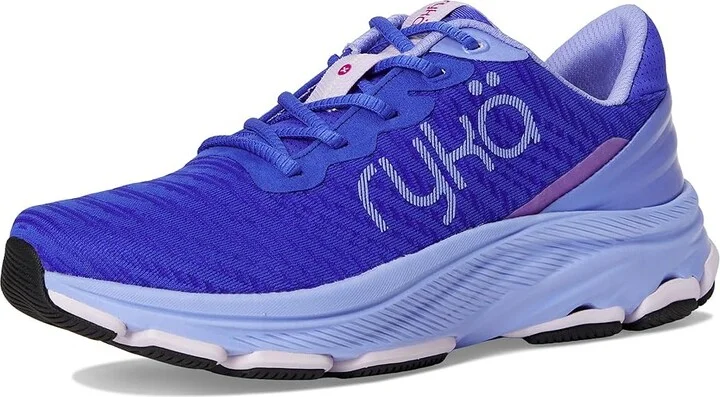 Ryka Devotion X Max RS Walking Shoe Women's Shoes Dazzling Blue Mesh Fabric : 5 B - Medium, Lace - Image 5