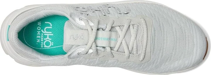 Ryka Devotion X Max RS Walking Shoe Women's Shoes Grey Metallic Mesh Fabric : 11 B - Medium, Synthetic - Image 2