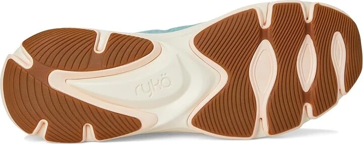 Ryka Devotion X Max RS Walking Shoe Women's Shoes Nile Blue Mesh Fabric : 6.5 B - Medium, Lace - Image 3
