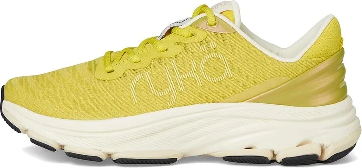 Ryka Devotion X Max RS Walking Shoe Women's Shoes Verdant Yellow Mesh Fabric : 6 B - Medium, Lace - Image 6