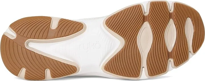 Ryka Devotion X One Planet Walking Shoes Women's Shoes Gardenia White Mesh Fabric : 11 D - Wide - Image 3