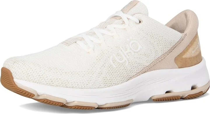 Ryka Devotion X One Planet Walking Shoes Women's Shoes Gardenia White Mesh Fabric : 11 D - Wide - Image 5