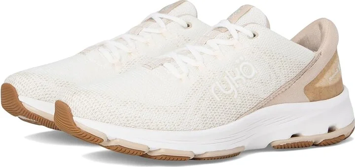 Ryka Devotion X One Planet Walking Shoes Women's Shoes Gardenia White Mesh Fabric : 11 D - Wide