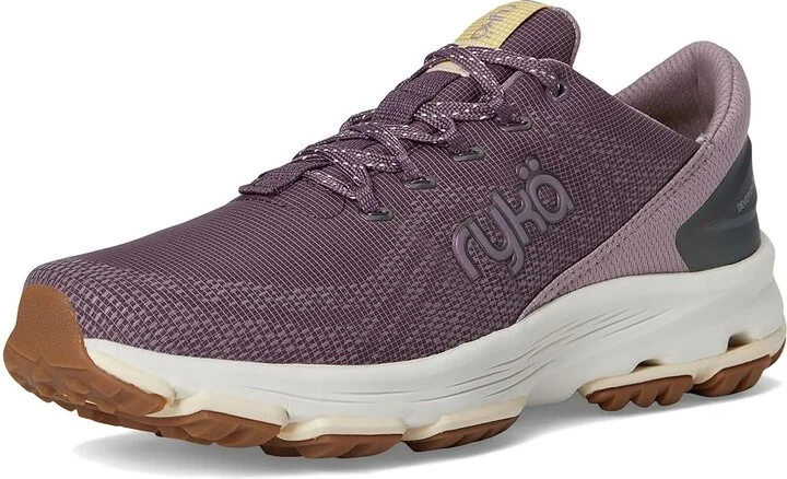 Ryka Devotion X TR Walking Shoes Women's Shoes Plum Purple Knit Fabric : 5 B - Medium, Textile - Image 5