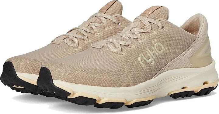 Ryka Devotion X TR Walking Shoes Women's Shoes Terra Taupe Knit Fabric : 11 D - Wide, Textile