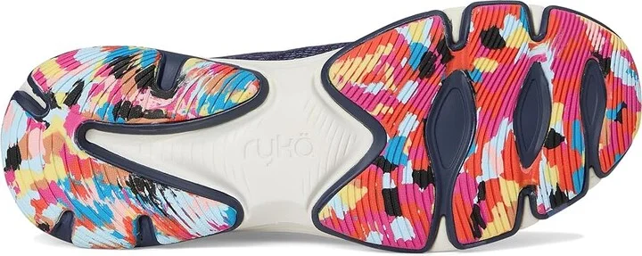Ryka Devotion X Walking Shoe Women's Shoes Academy Blue : 6 D - Wide, Textile - Image 3