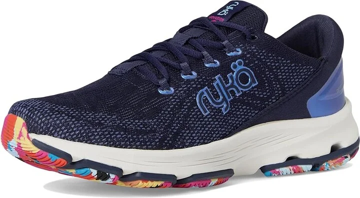 Ryka Devotion X Walking Shoe Women's Shoes Academy Blue : 6 D - Wide, Textile - Image 5